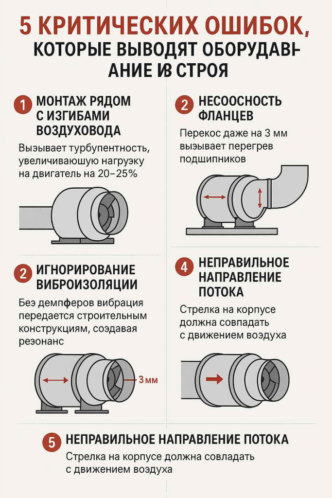 5 критических ошибок, которые выводят оборудование из строя 5 критических ошибок, которые выводят оборудование из строя